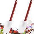 Commercial Spoonula Rubber Spatula Set 2, High Heat Spatula Spoon 16 Inches by masteymoh
