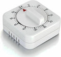 Square 60 Minute Mechanical Kitchen Timer by NUOSWEK