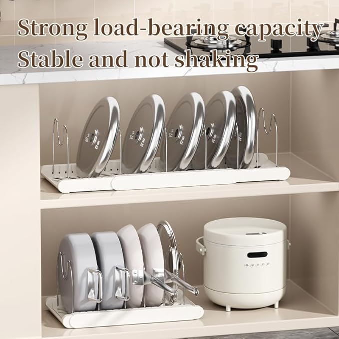 Pot Rack -Expandable Pan Organizer - Image 3