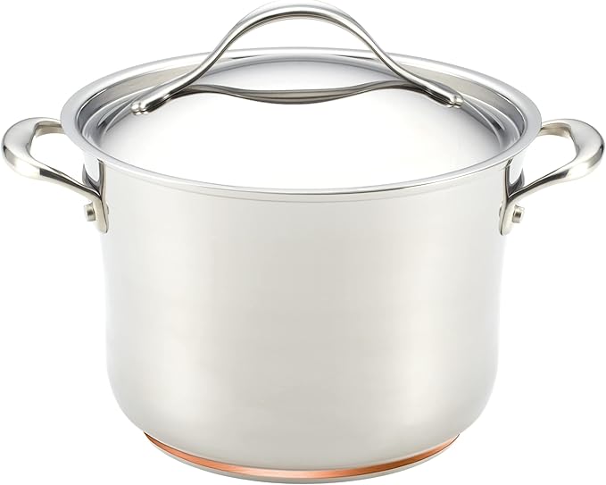 Anolon Stainless Steel & Hard Anodized Aluminum, Cookware Set - Image 8