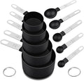 Measuring Cups and Spoons Set, 10 Pieces Nesting Measure Tools, Kitchen by FONYA