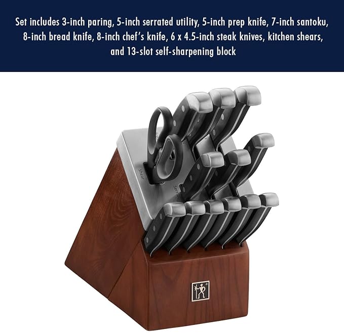 HENCKELS Statement Razor-Sharp 14-Piece Knife Set, German Engineered Knife - Image 12