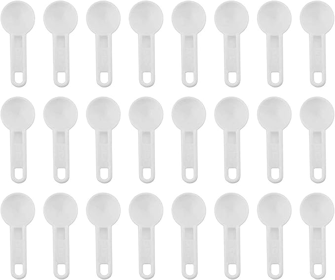 Cornucopia Brands Bulk Pack of Teaspoon Measuring Spoons; 5 ml / 5 cc Scoops by CornucopiaBrands