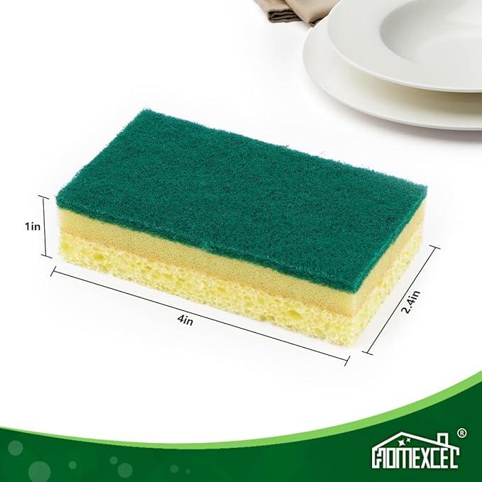 HOMEXCEL Sponges Kitchen 12pcs, Heavy Duty Sponges - Image 4
