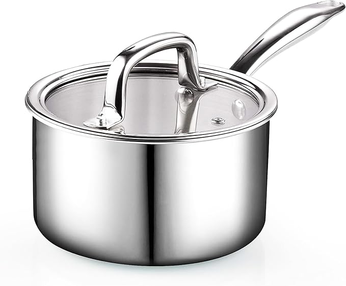 Cook N Home Stainless Steel Sauce Pan by CookNHome
