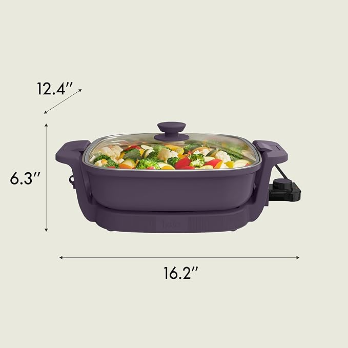 bella Make & Take Electric Skillet, Fits-anywhere™ kitchenware, EverGood™ - Image 8