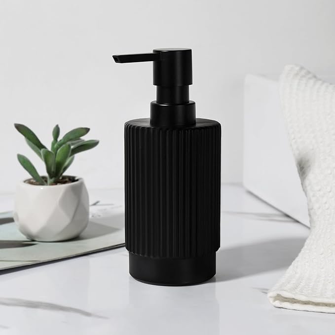 VIMERPA Black Soap Dispenser, 11 fl oz Hand Soap Dispensers - Image 8