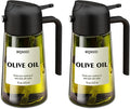 mqnxoi 2 in 1 Glass Oil Sprayer & Dispenser, 16oz/470ml Olive Cooking, Air Fryer by Unknown