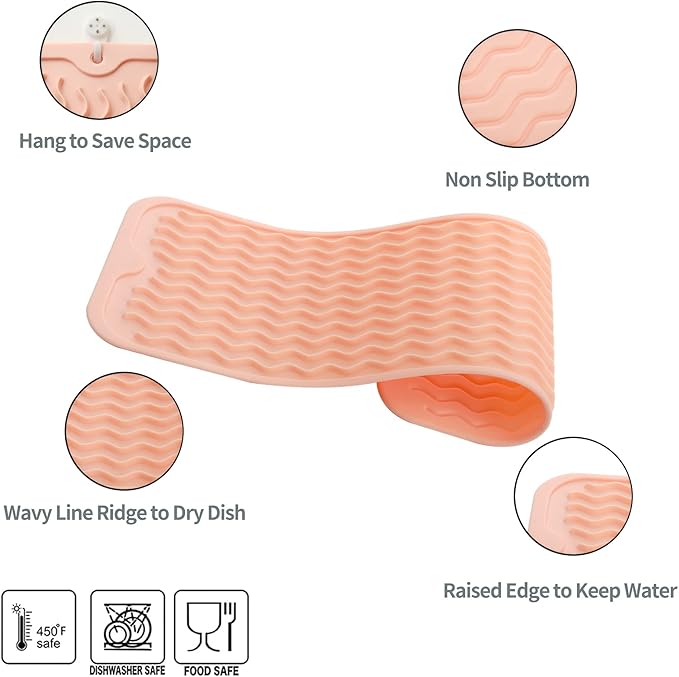 MicoYang Silicone Dish Drying Mat - Image 3