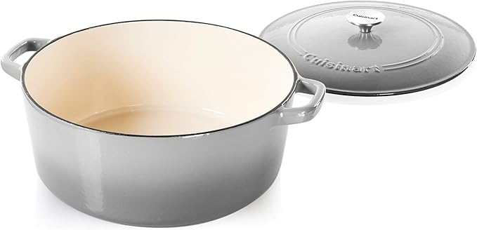 Cuisinart Chef's Classic Enameled Cast Iron Round Covered Casserole - Image 2