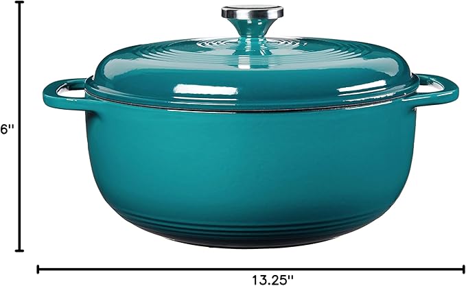 Lodge Essential Enamel Cast Iron Dutch Oven - Image 9