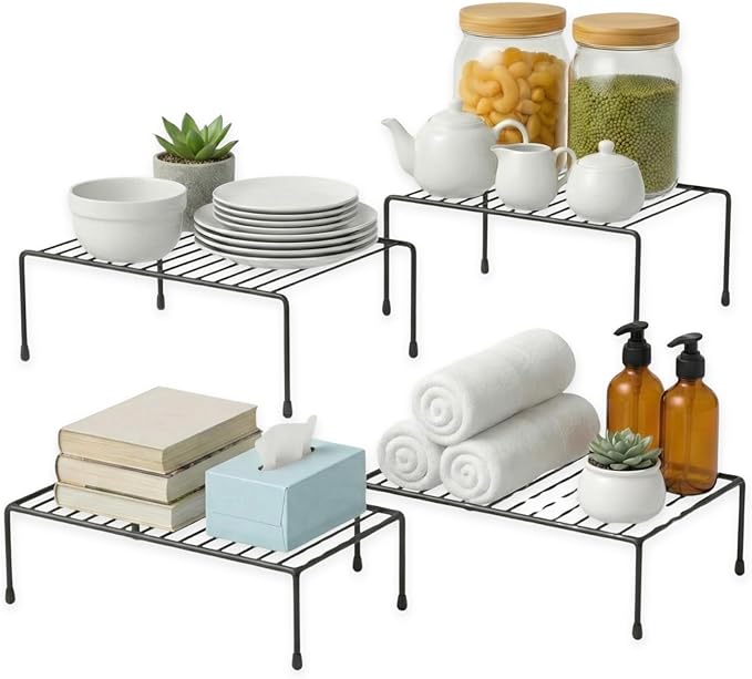 Evelots Kitchen Cabinet Wire Shelf Organizer/Rack by Evelots