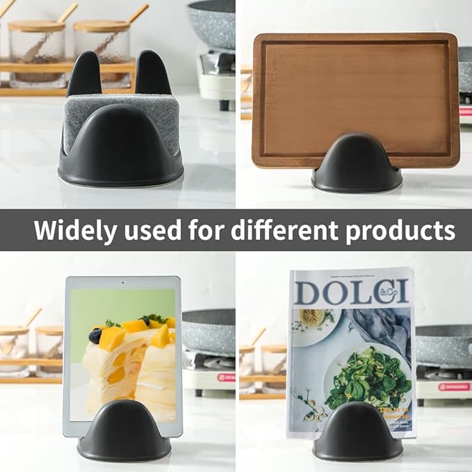 Nihow Pot Lid Holder: Stable Ceramic Pan Lid Holder - Image 5