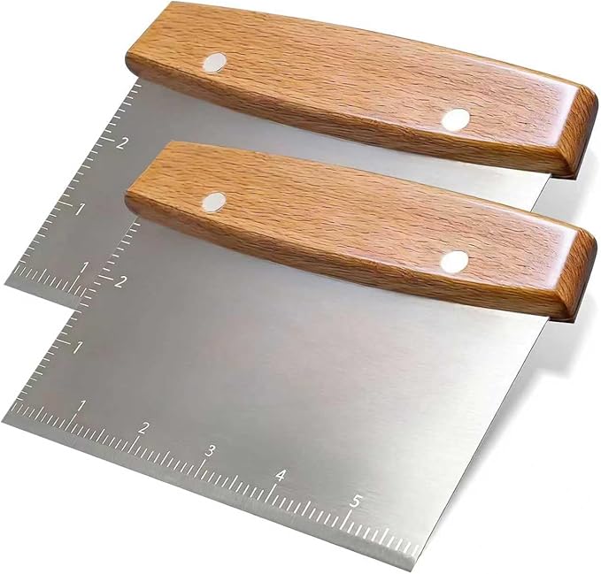 Professional Dough Cutter & Bench Scraper by Unknown