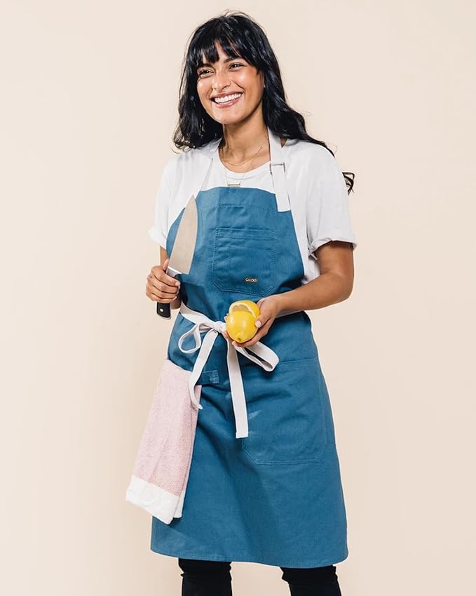 Caldo Daily Cotton Kitchen Apron - Image 3