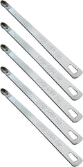 5PCS 1/64 Teaspoon Single Tiny Measuring Spoon, Small Individual Stainless by BERYLER