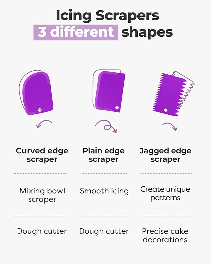 Kootek 71PCs Cake Decorating Kit, Baking Supplies Tools - Image 6
