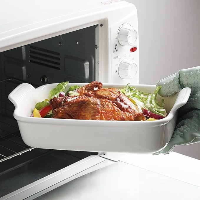 Sweejar Baking Pans Set, Ceramic 9x13 Baking Dish - Image 4