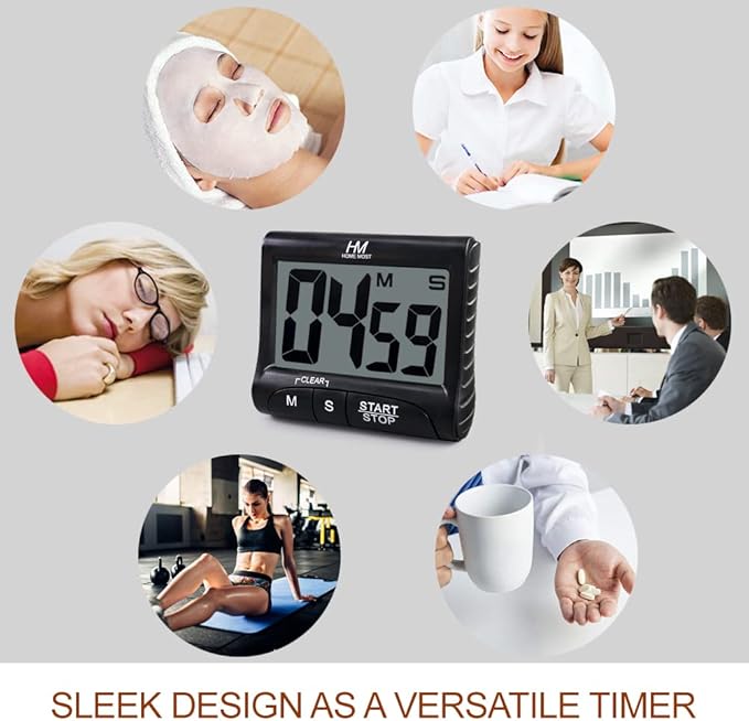 2-Pack Large Display Kitchen Timer - Image 5