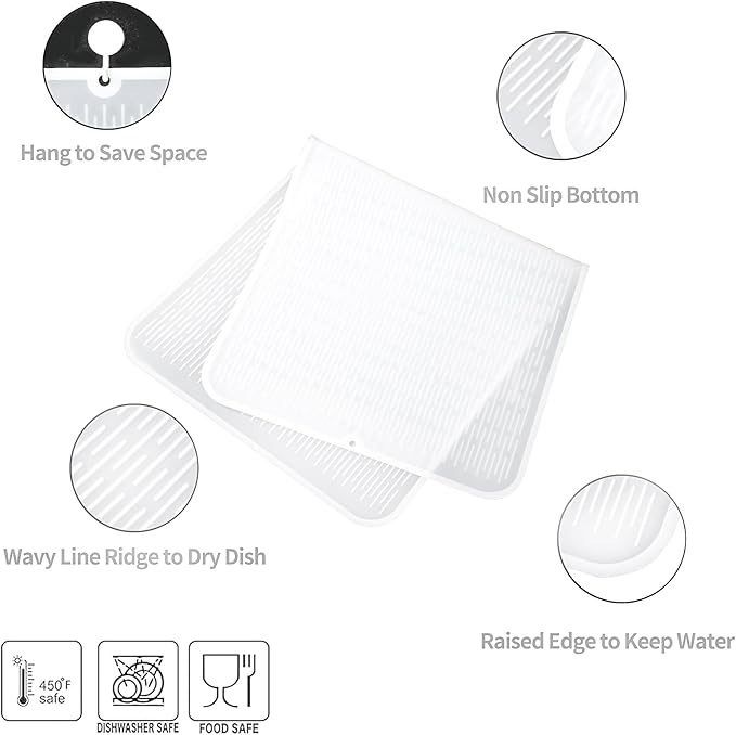MicoYang Silicone Dish Drying Mat - Image 3