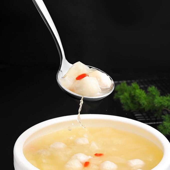 Small Stainless Steel Gravy Soup Ladles, Gravy Ladle Spoon, 8 Pieces - Image 6