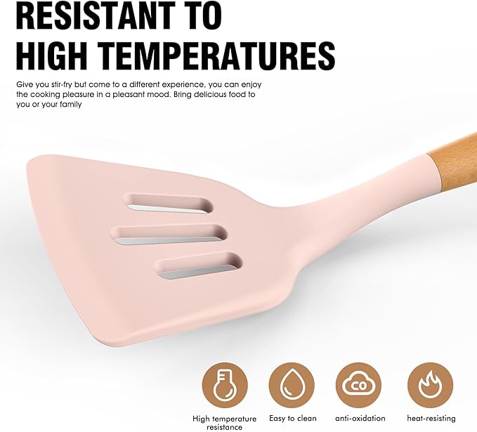 Silicone Cooking Utensils Set - Image 2