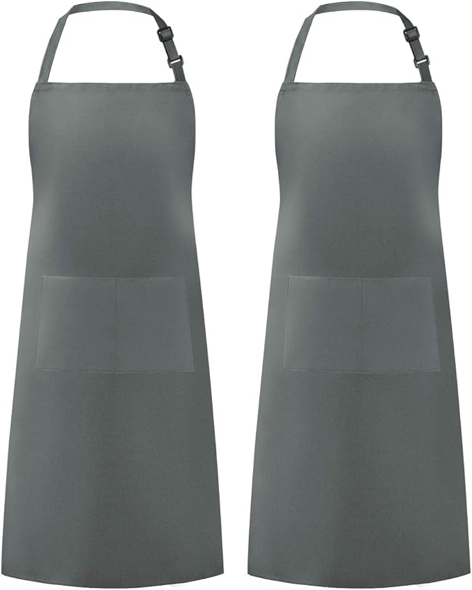 Syntus Apron for Men Women, Adjustable Cooking Kitchen Chef Aprons by Syntus