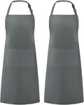 Syntus Apron for Men Women, Adjustable Cooking Kitchen Chef Aprons by Syntus