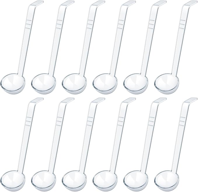 12 Pcs 1 Oz Small Ladle 7.87 Inches Mini Ladles by Unknown