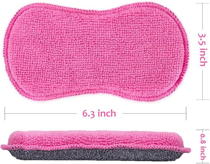 UPSTAR Dish Sponges Kitchen, Microfiber Cleaning Scrubber - Image 2