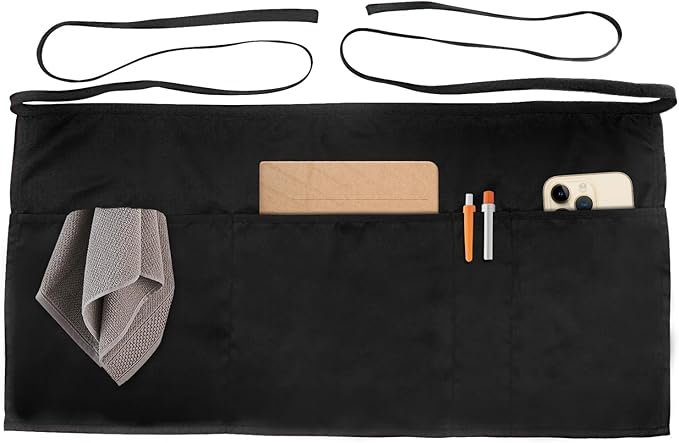 Xeoxarel Aprons with 4 Pockets 23.5'' X 11.5'' by XeoxarelWomensvests