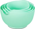 BoxedHome Nesting Plastic Mixing Bowl Set, 4 Piece Mixing Bowl Set by BoxedHomeProducts