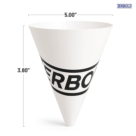 100pcs Disposable Paper Funnels - Image 2