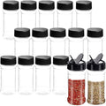 16 PCS 3.5oz Plastic Seasoning Containers by Qiuttnqn