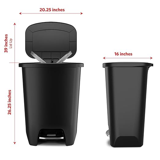 Glad Premium 20 Gallon Trash Can - Image 2