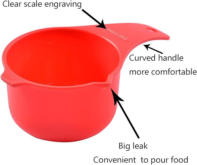 DOTINGHUX Measuring Cups Set of 7 - Image 3