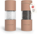 LARS NYSØM Salt and Pepper Grinder Set, Manual Salt and Pepper Mills by LN