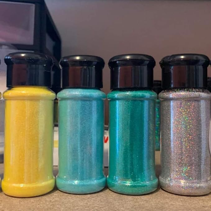 OJYUDD 16 Pack 3.4oz/100ml Plastic Spice Bottles Set, Empty Seasoning Containers - Image 7