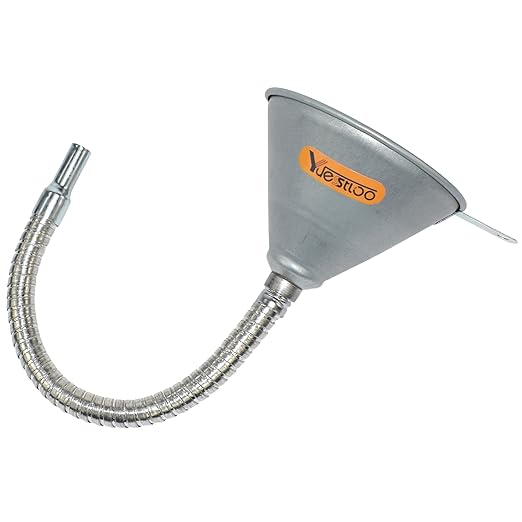 14.84" Steel Bendable Spout Funnel - Image 9