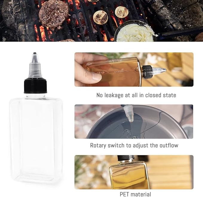 LELE LIFE 8Pcs Small Oil Dispenser Bottle - Image 3
