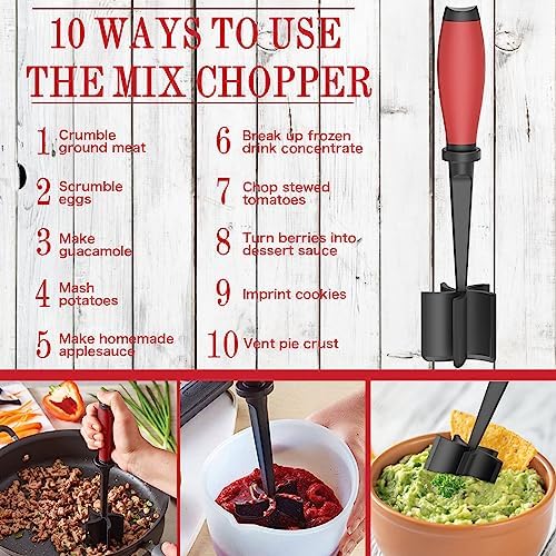 Meat Chopper Ground Beef Masher Tool for Hamburger