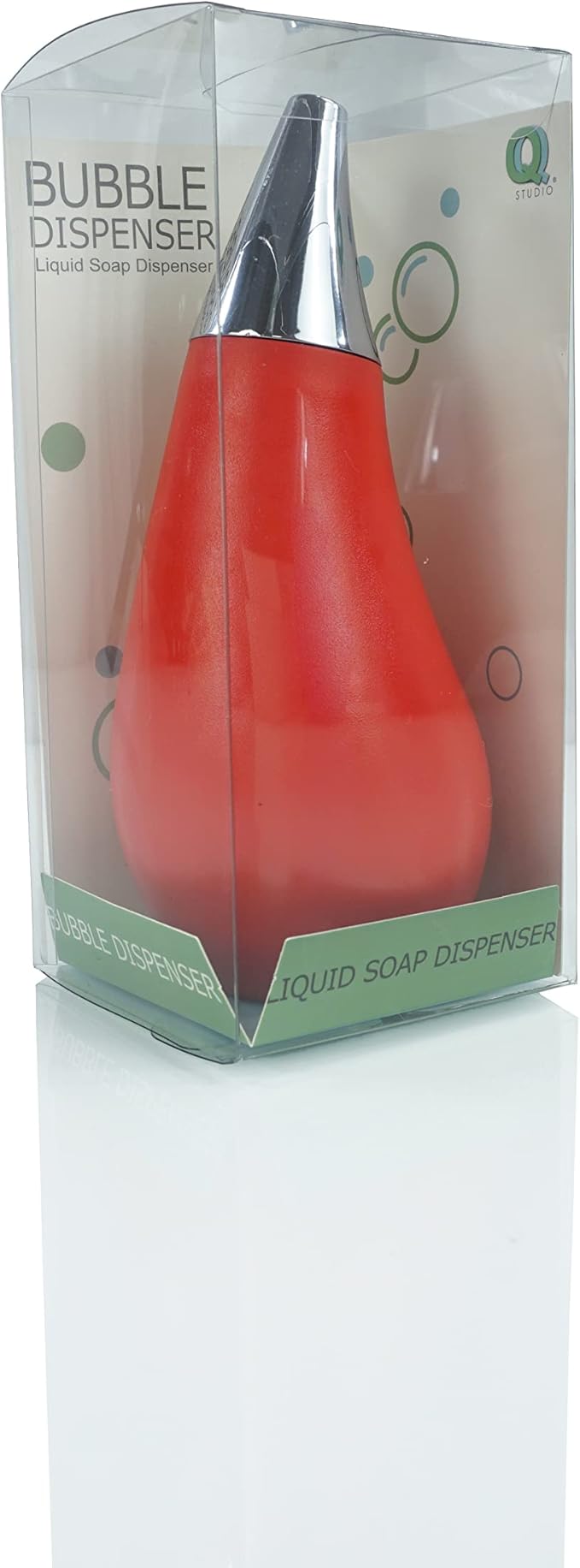 Kitchen Bathroom Counter top Squeezable Soap Dispensers Tear Drop Shape Bottle - Image 7