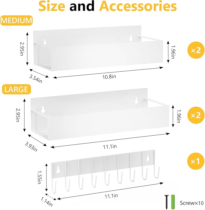 SMRCAD Magnetic Spice Rack Organizer - Image 2