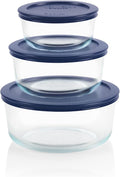 Pyrex Simply Store Glass Food Storage Containers Set, Meal Prep Containers by Pyrex