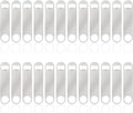 24 Pack Flat Beer Bottle Opener 7 inch Heavy Duty Stainless Steel Flat Bottle by Ohiyoo