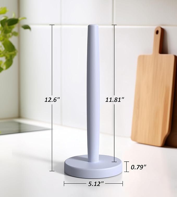KitchLife Wooden Paper Towel Holder Countertop - Image 2