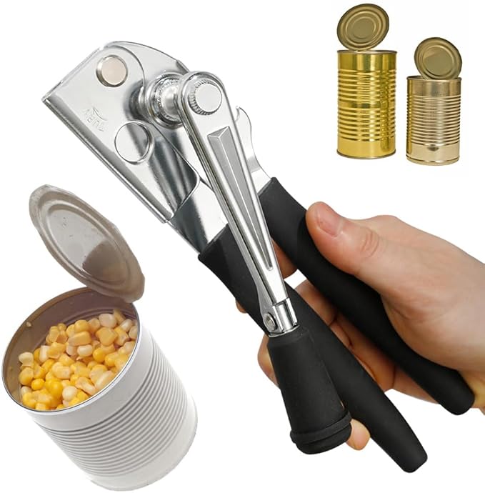 NUFR Crank Can Openers Manual, Heavy Duty Commercial Can Opener - Image 4