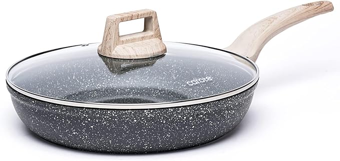 CAROTE Non Stick Frying Pan Skillet, Nonstick Granite Fry Pan by CAROTE