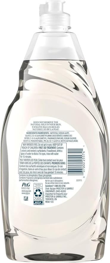 Dish Soap,Classic Scent,24 fl oz 2 Pack | Dishwashing Liquid is gentle on hands yet tough on grease, deep cleans dishes, pots/pans, versatile kitchen use, 2 pack value