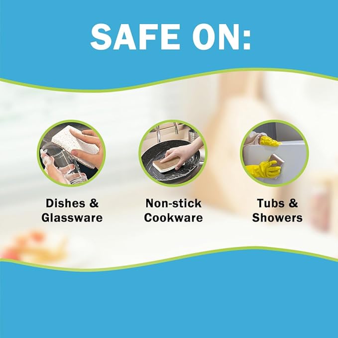 AIDEA Sponges Kitchen, Dish Sponges Non Scratch, Natural Sponge - Image 7